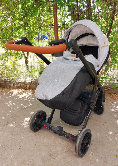 Vand carucior Krausman 3 in 1 Mirage Swift grey