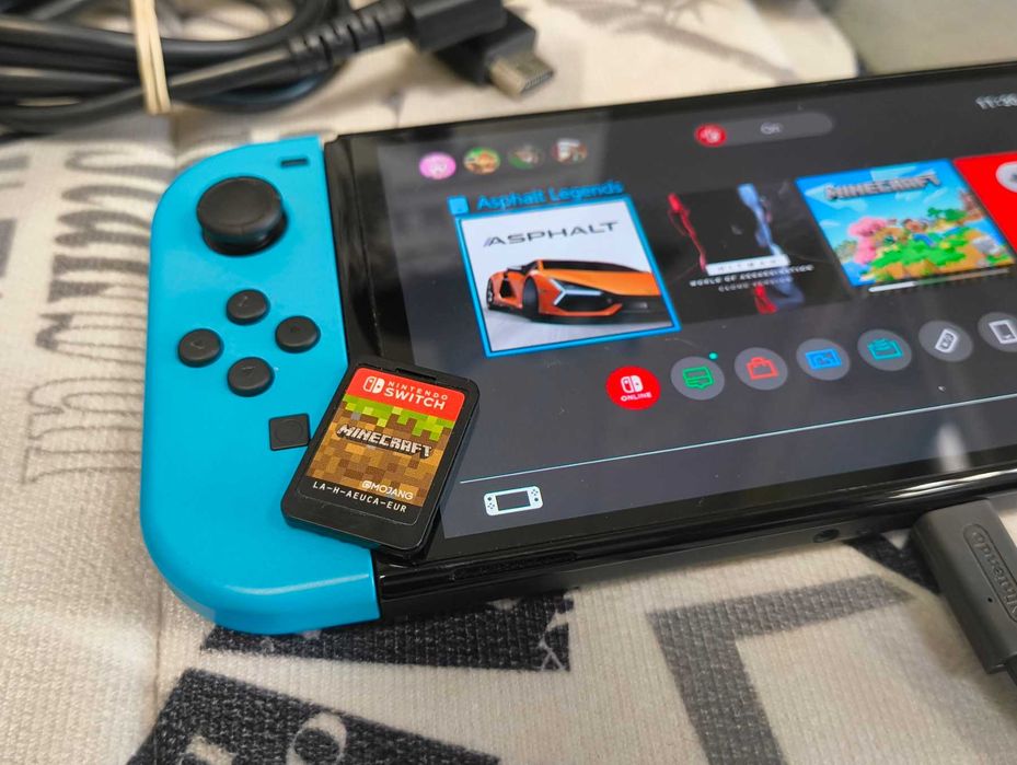 ***Топ Цена*** Nintendo Switch OLED + MINECRAFT