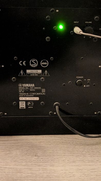 Subwoofer Yamaha YST SW-012