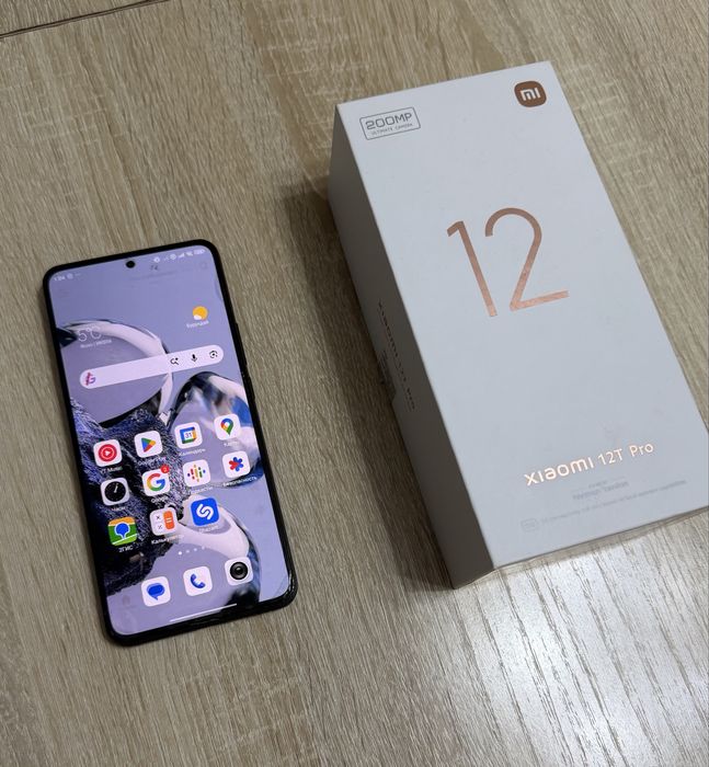 Xiaomi 12T Pro Black 12GB RAM 256GB ROM