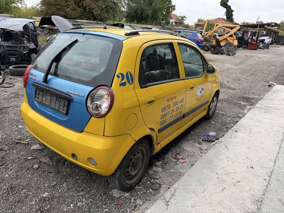 Шевролет матиз 1.0 бензин 2008 Г само на части