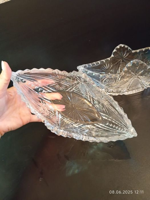 Салатницы хрусталь