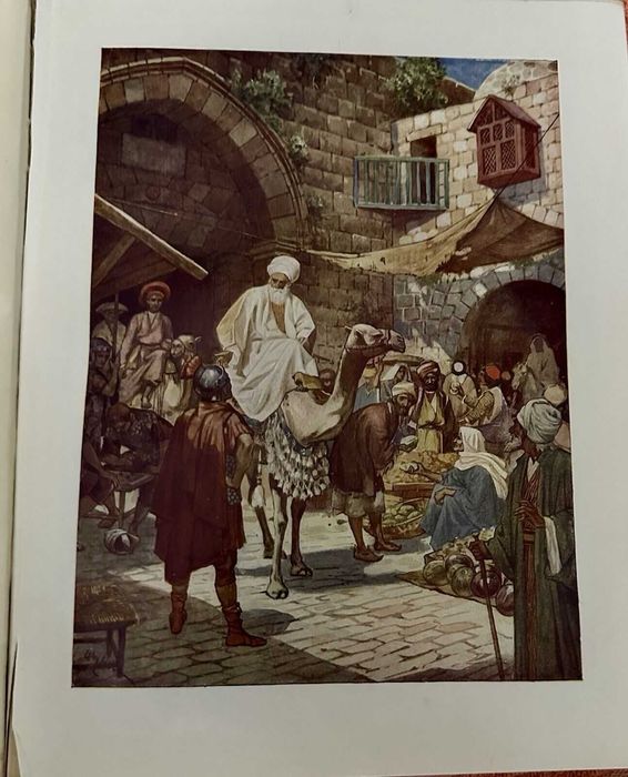 Carte The Life of Jesus of Nazareth , 1908, engleza, 80 poze Biblie