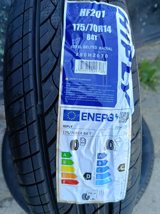 НОВИ ЛЕТНИ -14цола-175/65:175/70-1бр.-85лв.-с монтаж и баланс