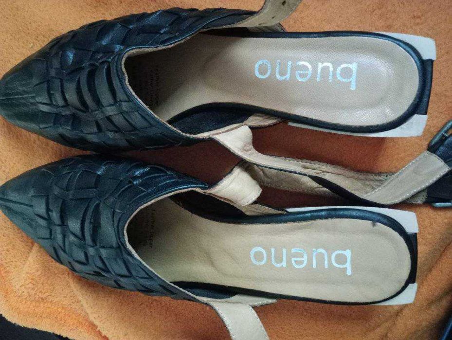 Дамски обувки от естествена кожа -37 номер  + подарък