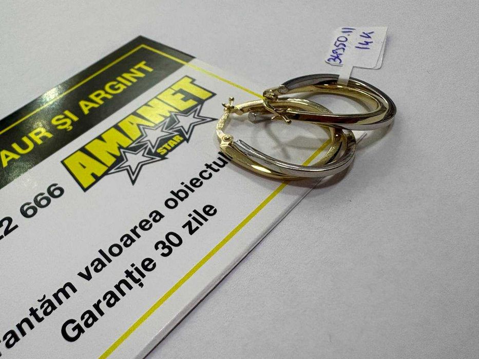 Cercei aur 14k 2.40gr (ctg)