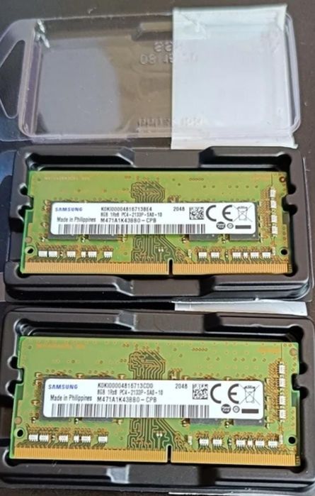 Оперативная память модуль 4+4 8гб