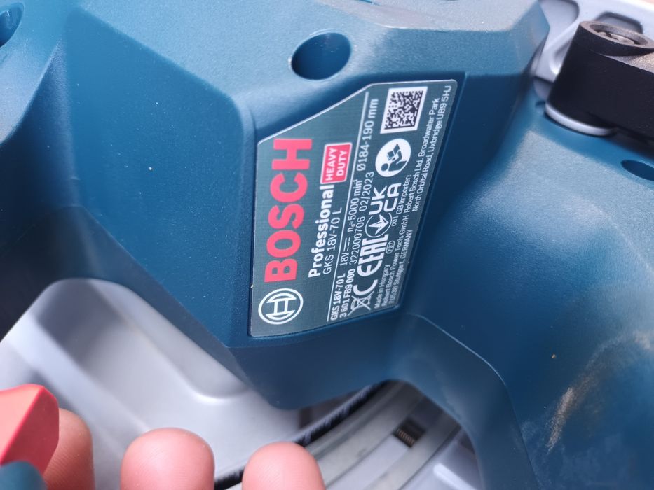 Circular bosch gks 18v -70L