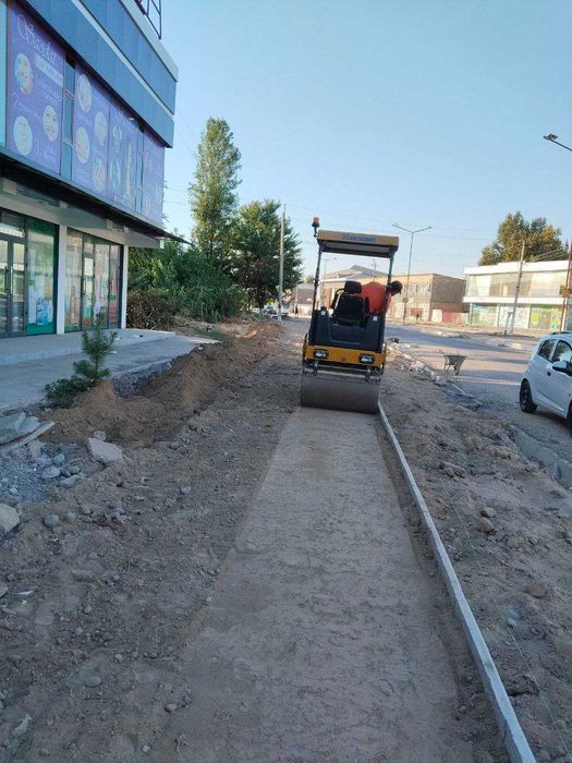 Каток, Асфальтоукладчик, Грейдер, Фреза, Траллер