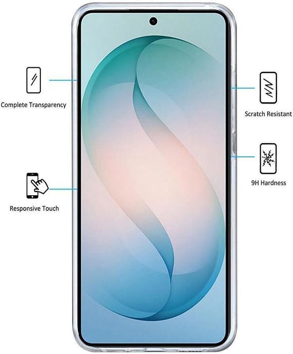 Прозрачен 360° градуса кейс за samsung galaxy s26+ plus