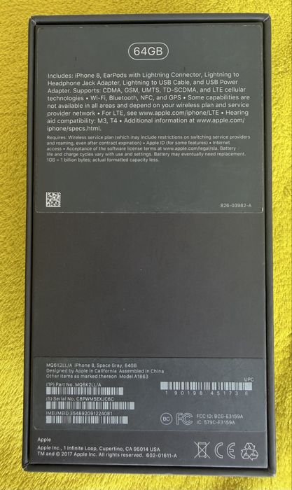 iPhone X, 8, 12 pro ва 13 pro оргинал коробкалари