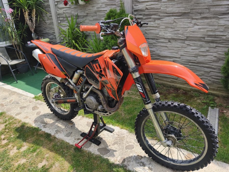 Motocross KTM exc400cc 4t pornire buton