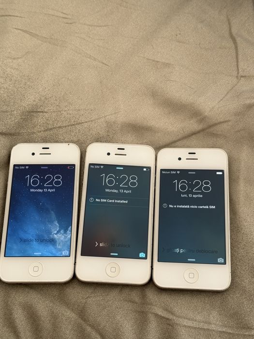 iPhone 4 si iPhone 4s Alb