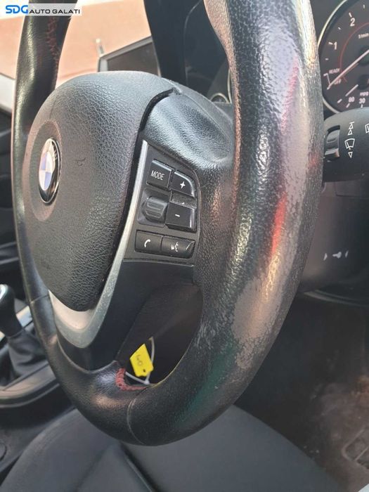 Volan Piele 3 Spite cu Comenzi fara Airbag BMW Seria 3 F30 2010 - 2018 Cod J36669 4156117 [C2303]