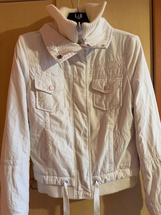 Дамска бяла грейка LTB с две лица