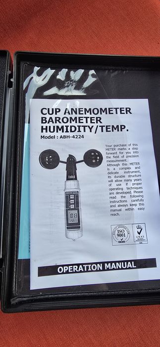 Anemometru/barometru/umiditate/temp
