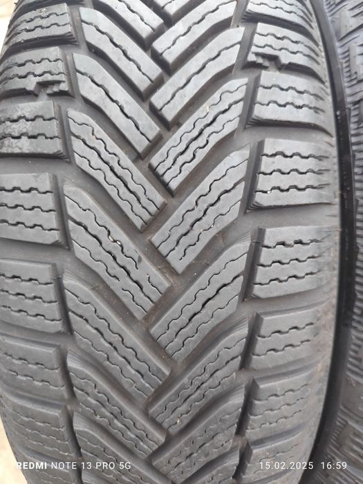 2 anvelope de iarna Michelin alpin 6 185-65-15 profil 8 mm ca noi