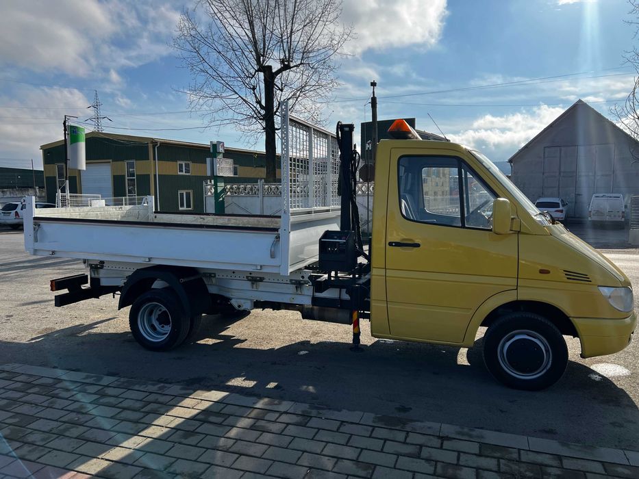 Mercedes Sprinter 413 macara + bascula