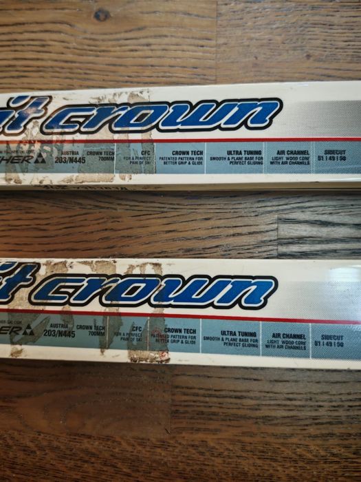 Лыжи Fisher Crown с палками