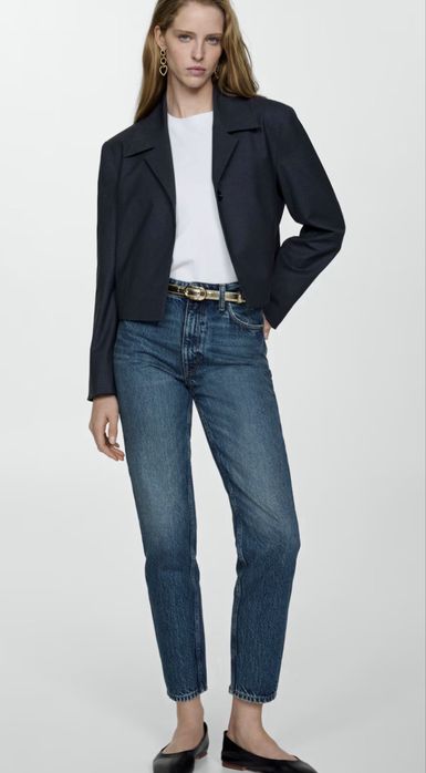 Женские джинсы mom mango