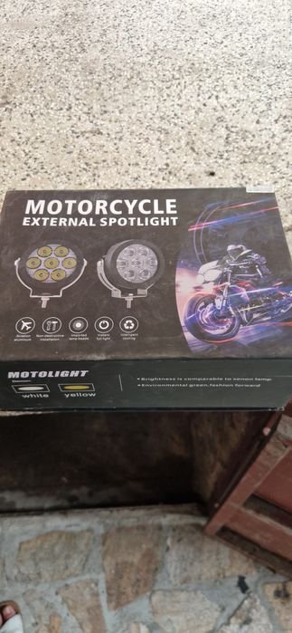 Външни LED светлини за мотор или автомобил