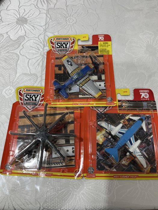 Matchbox игрушки самолет вертолет истребитель Тайланд