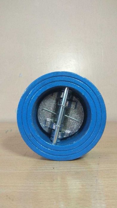 Клапан обратный чугунный межфланцевый 2-х дисковый