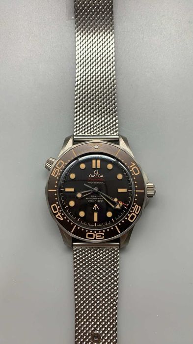 omega seamaster diver 300m Titanium-титан