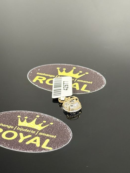 Bijuteria ROYAL : Pandantiv AUR 14K NOU / 1.2 GR