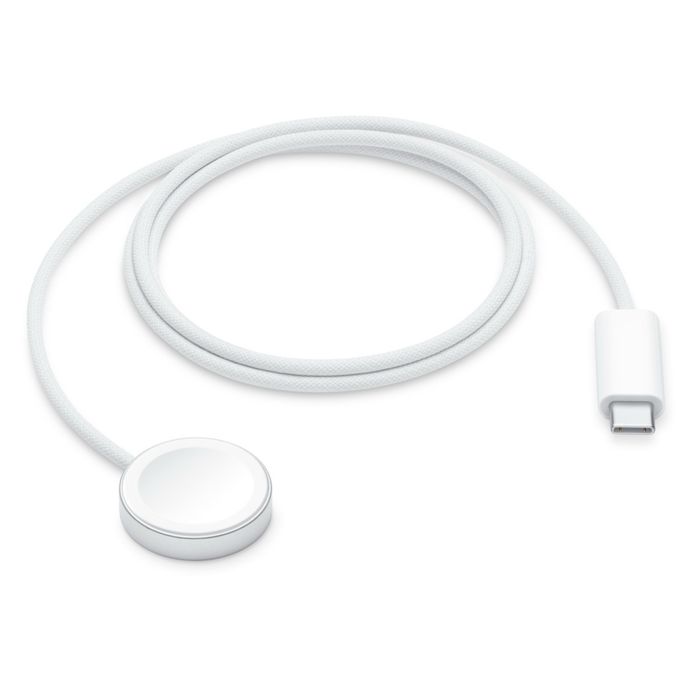  Apple Watch Magnetic Charger to USB-C ( 1m ) плетен кабел за бързо зареждане на смарт часовник с ЮСБ Ц