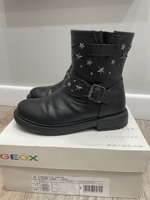 Сапоги Geox на девочку, 29 размер, 9000 тг