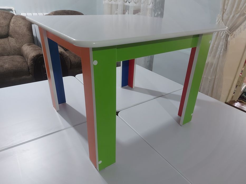 Новые Стол стул детский, YANGI Bolalar uchun stol stul