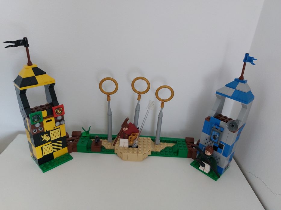 LEGO Harry Potter Quidditch Match 75956 – complet, 500 piese, cu figurine și instrucțiuni