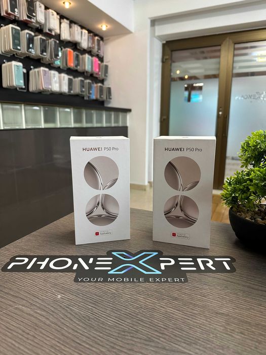 Huawei P50 Pro 256GB Cocoa Gold - Nou cu Factura