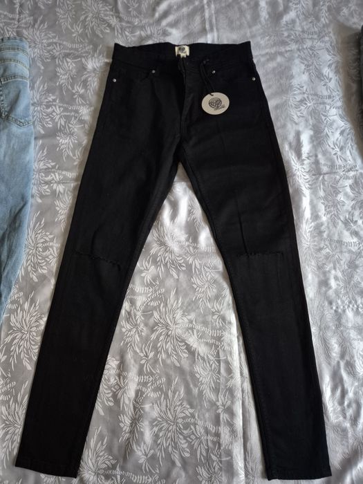 Ocazie Lot 3 Perechi Pantaloni 11-12 ani cu franjuri noi eticheta UK