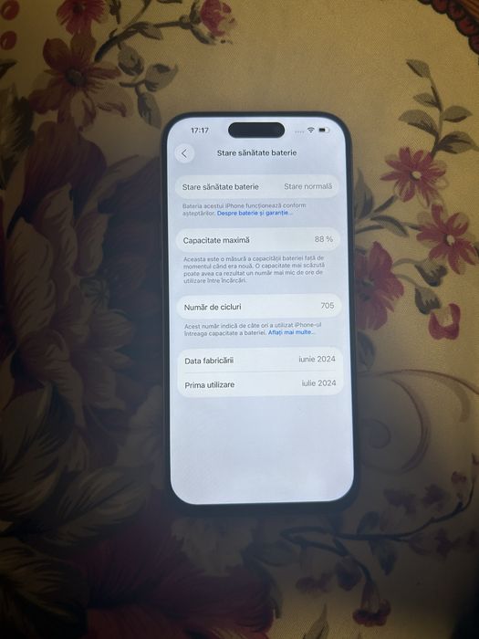 Vand iphone 15 pro 256 GB 5G