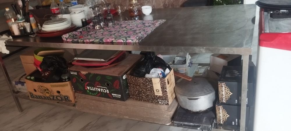 Ошхона иш столи мангал  перашки апарат тостер ва донер апарат сотилади