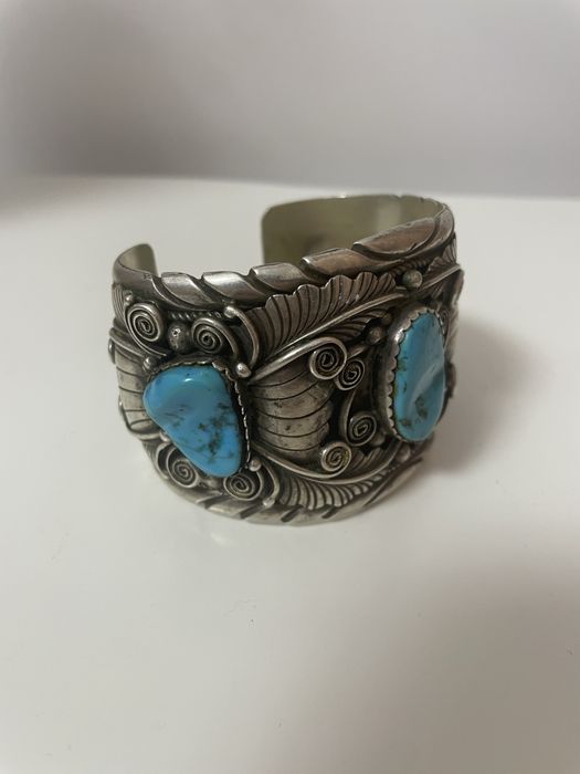 Bratara 115g vintage Navajo argint