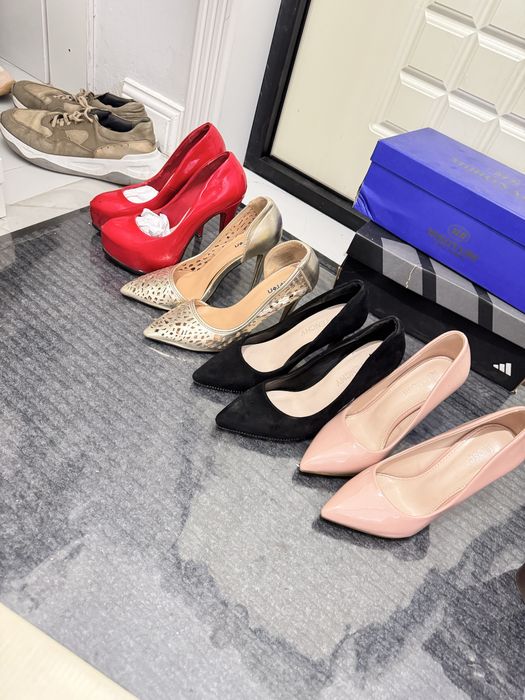 Туфли разных каблуков