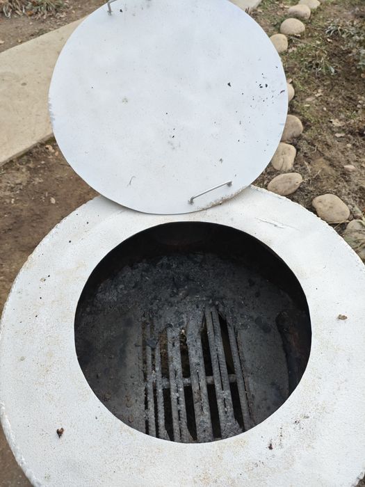 Очаг, печь для казана.