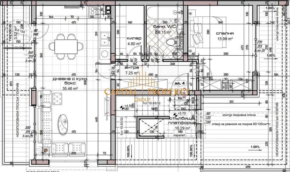 Продава се Тристаен апартамент в Варна, м-т Зеленика - 163 кв.м за 817 €/кв.м - Снимка #6