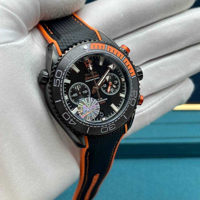 omega seamaster chrono черно нов