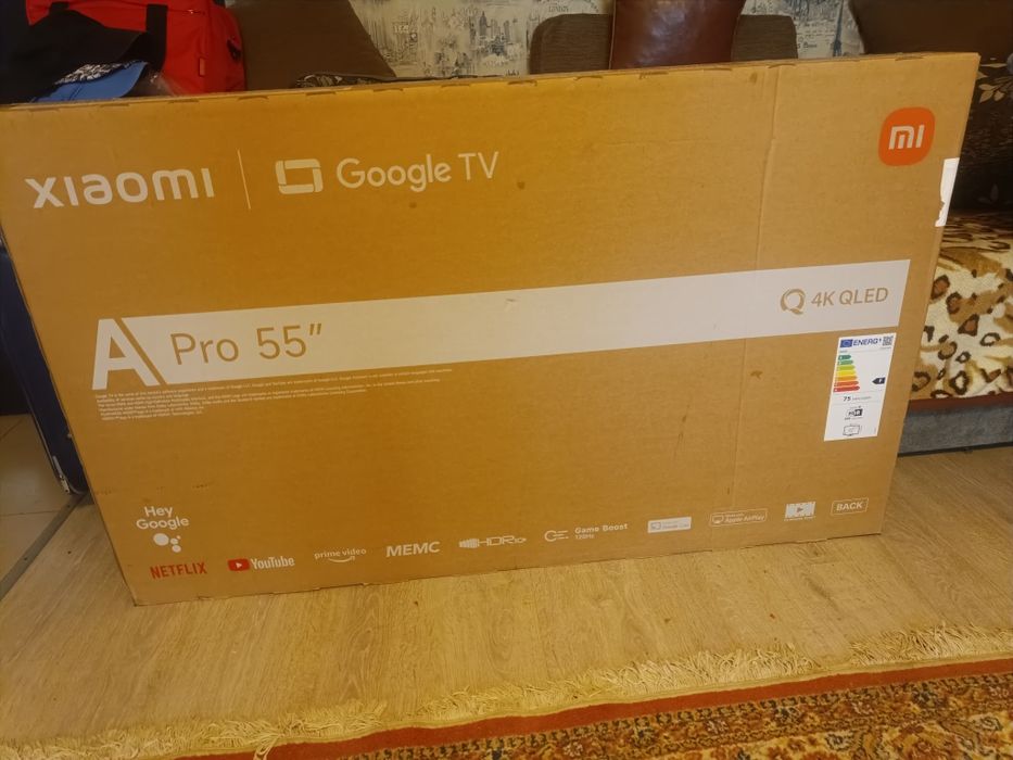 Vând tv xiaomi A pro 140 cm Nou nefolosit garanție 2  ani nu trimit  cumpărat în date de 12:09:2026