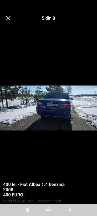 Fiat albeea 2009 vând pret fix nu se mai negociază