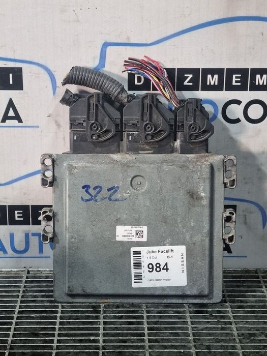 Calculator motor Nissan Juke Facelift 1.5 Dci 2014 - 2018 110CP Manuala K9K (984) ...
