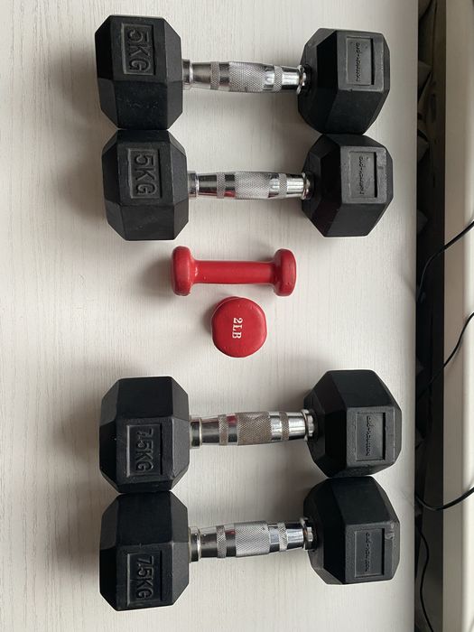 Гантели 5кг / 7.5кг / 2LB