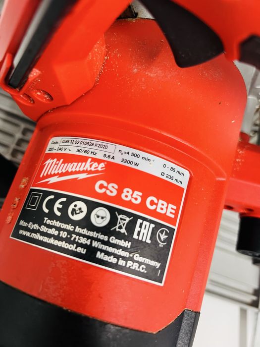 Milwaukee cs 85 CBE circular pe cablu