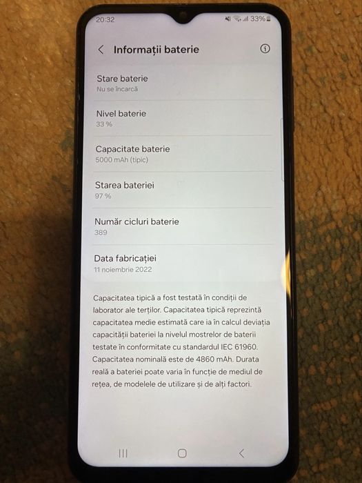Vand Samsung Galaxy A23 5G