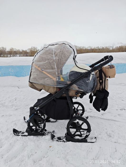 Лыжи универсальные на коляску