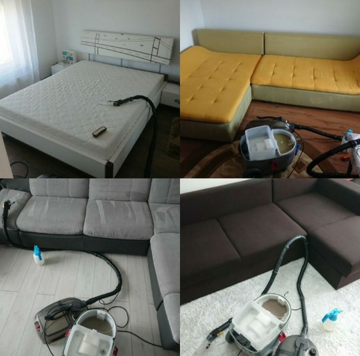 Curatare ,igienizare canapele ,saltele ,mochete la domiciliu
